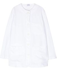 Aspesi - Longsleeved Linen Shirt - Lyst