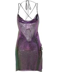 MANURI - Tropicana Mini-jurk - Lyst