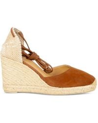 Castañer - Carina Tie-Fastening Heeled Espadrilles - Lyst