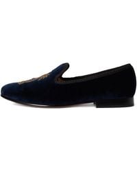 Polo Ralph Lauren - Chaussons Paxton Crest En Velours - Lyst