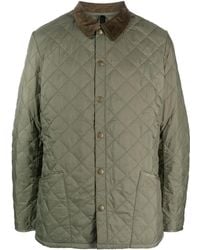 Barbour - コーデュロイカラー キルティングジャケット - Lyst