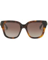 Kurt Geiger - Chelsea Tortoiseshell-Effect Sunglasses - Lyst