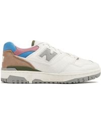 New Balance - 550 Lace-up Leather Sneakers - Lyst