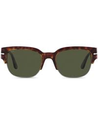 Persol - Geometric-Frame Sunglasses - Lyst
