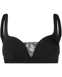Stella McCartney - Haut De Bikini À Col Plongeant - Lyst