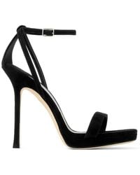 Jimmy Choo - Moza 120 Platform Ankle-Strap Sandals - Lyst