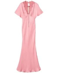 Twinset - Short-Sleeve Maxi Dress - Lyst