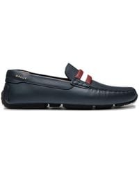 Bally - Pilot Leather Driver Loafers - Lyst