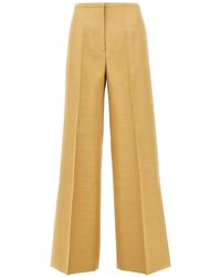 Alberta Ferretti - Wide-Leg Trousers - Lyst