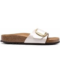 Birkenstock - Madrid Big Buckle Pearl, Birko Flor Graceful - Lyst