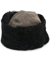 Our Legacy - Shearling-Trim Hat - Lyst
