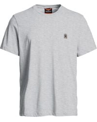 Parajumpers - T-Shirt Girocollo Con Applicazione Logo - Lyst