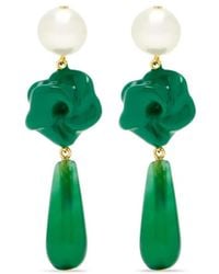 Completedworks - Pendientes The Depths of Time con perla - Lyst