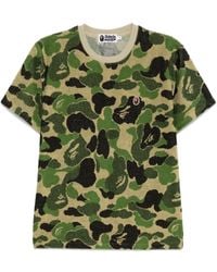 A Bathing Ape - Abc Camo Pile Jacquard One-Point T-Shirt - Lyst
