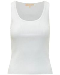 MICHAEL Michael Kors - Scoop Neck Tank - Lyst
