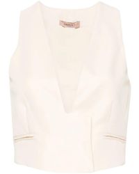 Twinset - Slub-Texture Waistcoat - Lyst
