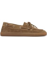 COPENHAGEN - Suede Lace-Up Loafers - Lyst