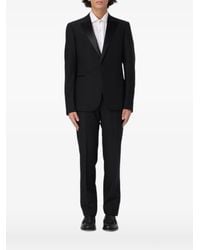 Emporio Armani - Peak-Lapel Single-Breasted Suit - Lyst