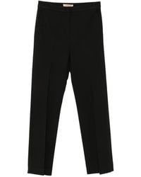 Twinset - Concealed-Fastening Straight-Leg Trousers - Lyst
