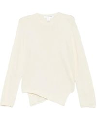 Comme des Garçons - Asymmetric-Hem Sweater - Lyst