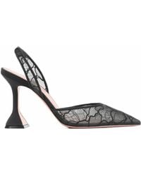 AMINA MUADDI - Holli Lace Sling 95 Lace - Lyst