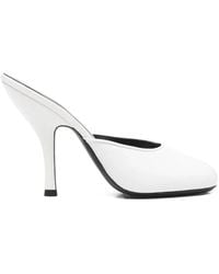 Jude - Date Peep-Toe Mules - Lyst