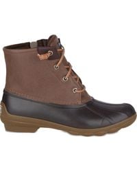 Sperry Top-Sider - Syren Gulf Lace-Up Rubber Boots - Lyst
