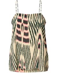 Rabens Saloner - Karis Patterned Tank Top - Lyst