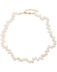 Anni Lu - Pearly Drop Halskette - Lyst