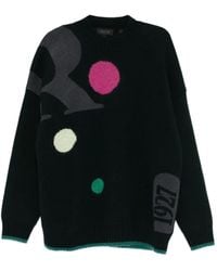 Lacoste - Jacquard Sweater - Lyst