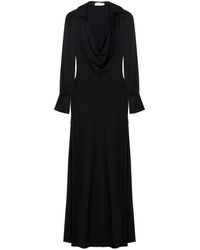 Jonathan Simkhai - Long Sleeve Cowl Maxi Dress - Lyst