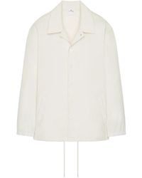 Courreges - Logo Lettering Drawstring Hem Jacket - Lyst