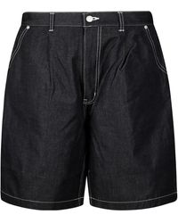 Comme des Garçons - Denim Bermuda Shorts - Lyst