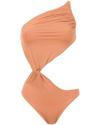 Amir Slama - One Shoulder Swimsuit - Lyst