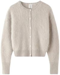 Almada Label - Button-Up Cashmere Cardigan - Lyst