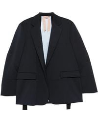 N°21 - Notch-Lapels Panelled Jacket - Lyst