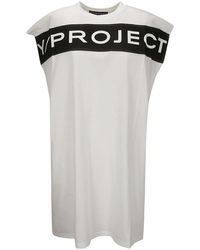 Y. Project - Dress With Print - Lyst