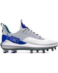 Under Armour - Harper 7 Low Elite Tpu "grey/royal" スパイク - Lyst