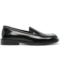 The Attico - Micol Leather Loafers - Lyst