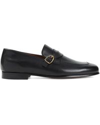 Tom Ford - Buckle-Detail Leather Loafers - Lyst