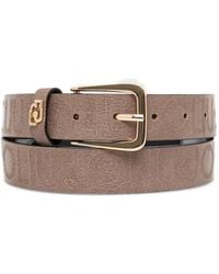 Liu Jo - Logo-Embossed Buckle Belt - Lyst