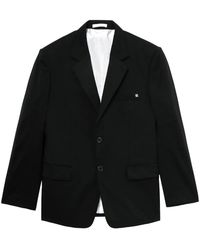 Helmut Lang - Virgin Wool Blazer - Lyst
