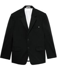 Helmut Lang - Virgin Wool Blazer - Lyst