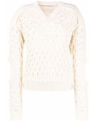 Stella McCartney - Pull En Maille Ajourée - Lyst