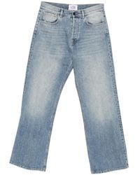 LC23 - Faded-Effect Straight-Leg Jeans - Lyst
