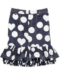 Jacquemus - La Jupe Cabana Ruffled-Hem Midi Skirt - Lyst