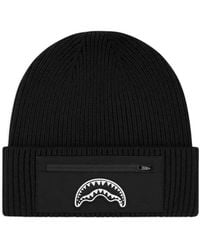 Sprayground - Zip-Detail Beanie Hat - Lyst