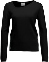 Allude - Pullover Mit Asymmetrischem Kragen - Lyst