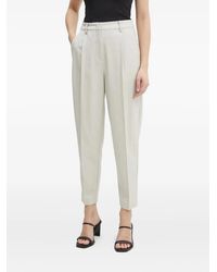 Bruuns Bazaar - Pantalon De Tailleur Plissé À Ornements - Lyst