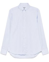 Canali - Camisa A Cuadros - Lyst